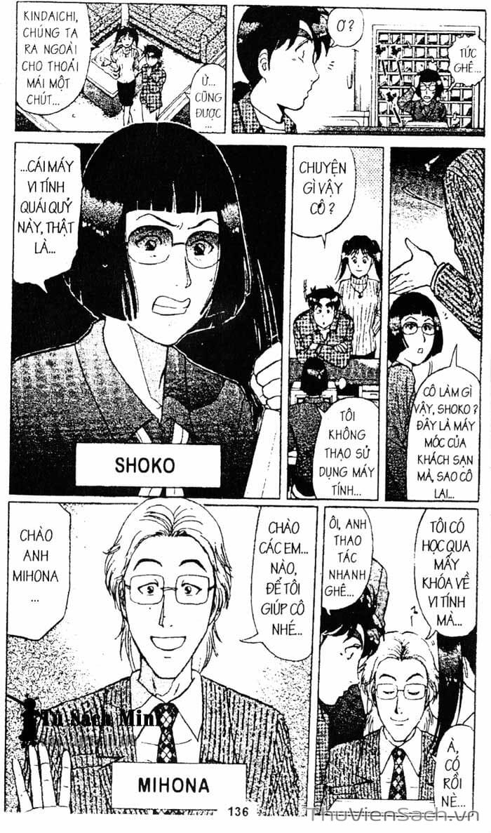 Truyện Tranh Thám Tử Kindaichi trang 4