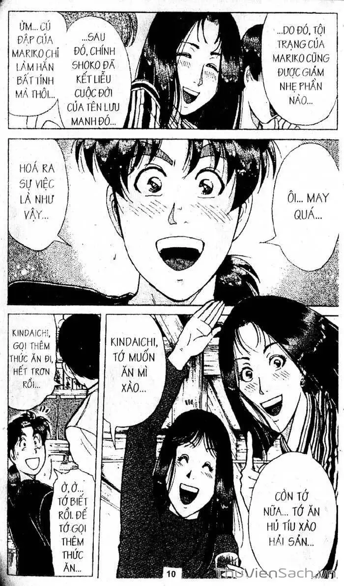 Truyện Tranh Thám Tử Kindaichi trang 4