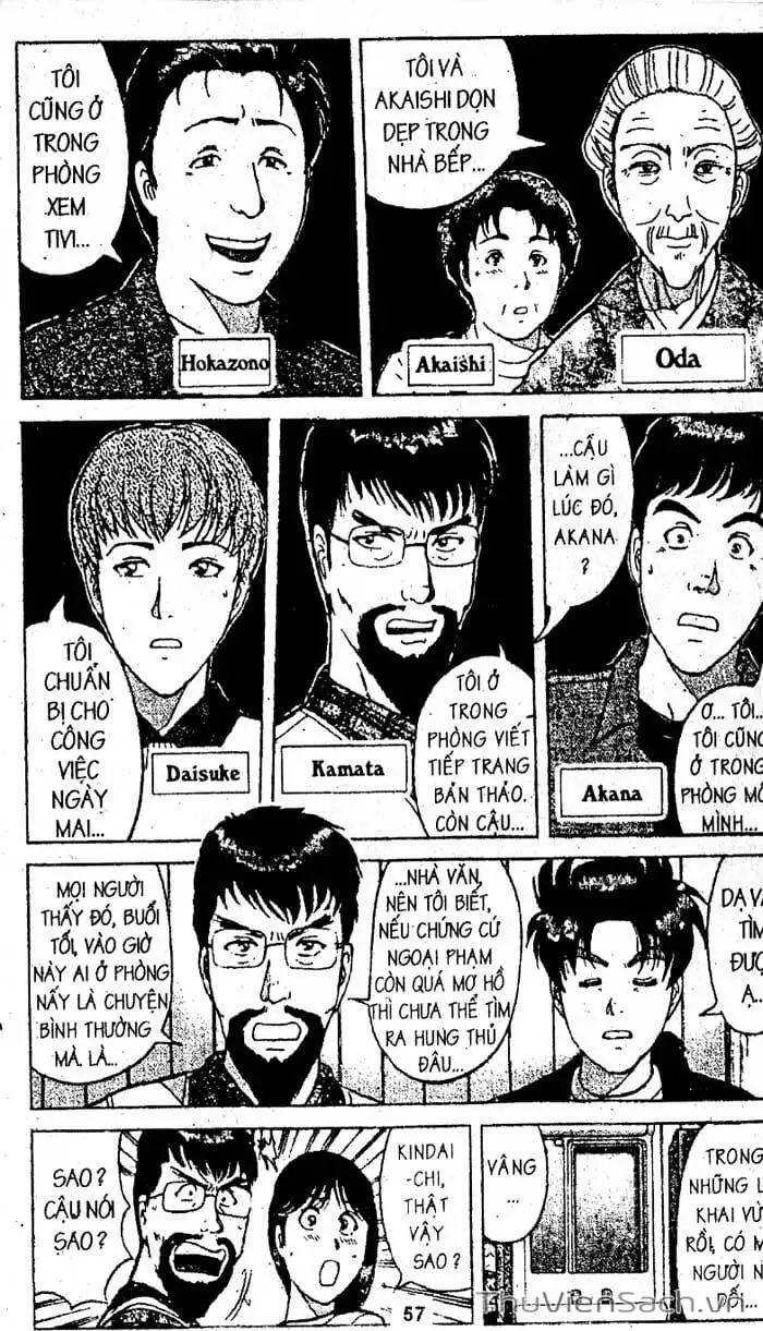 Truyện Tranh Thám Tử Kindaichi trang 4