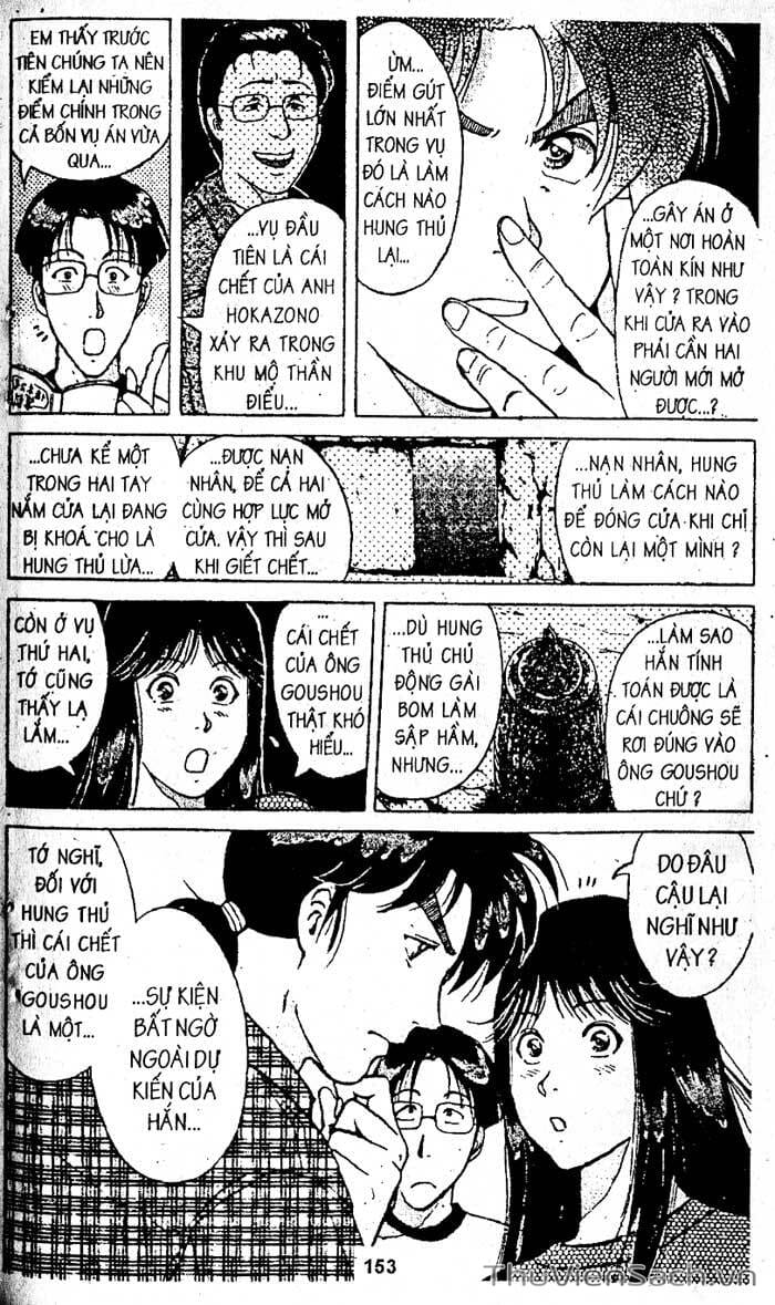 Truyện Tranh Thám Tử Kindaichi trang 4