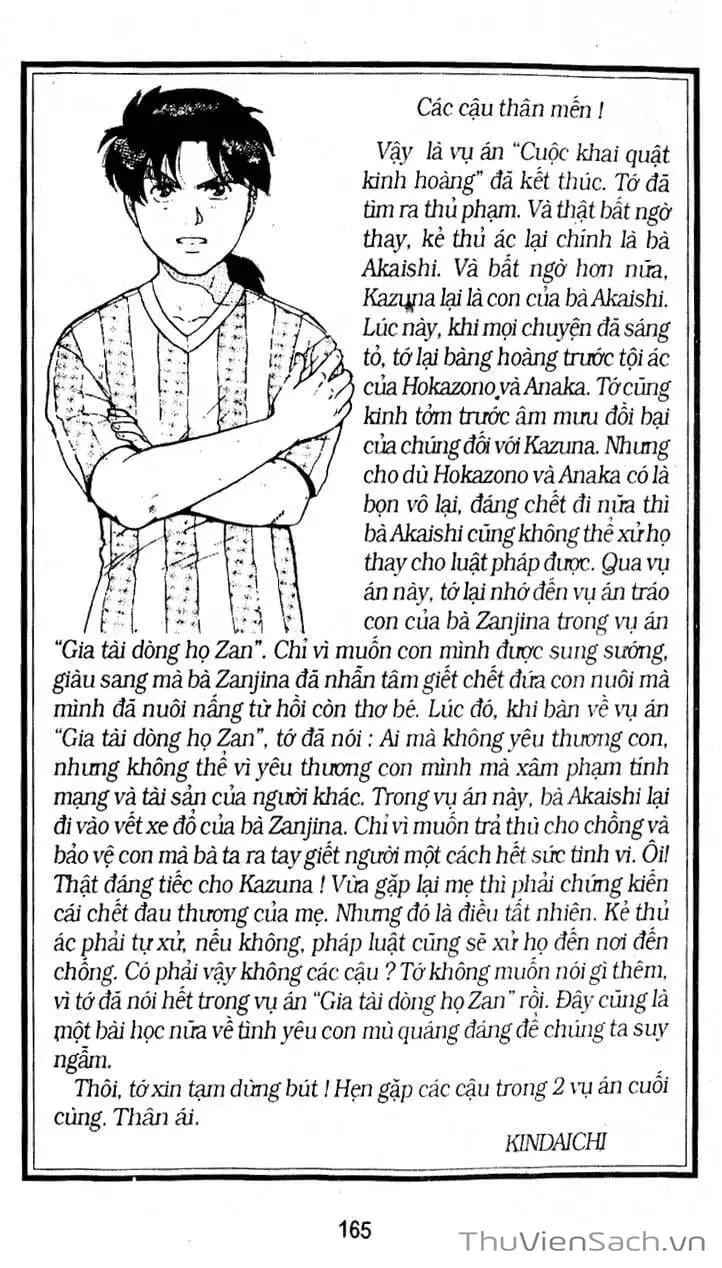 Truyện Tranh Thám Tử Kindaichi trang 4