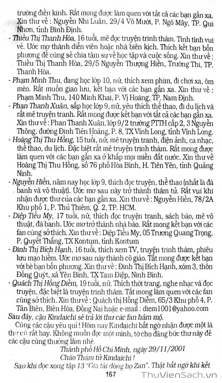 Truyện Tranh Thám Tử Kindaichi trang 4