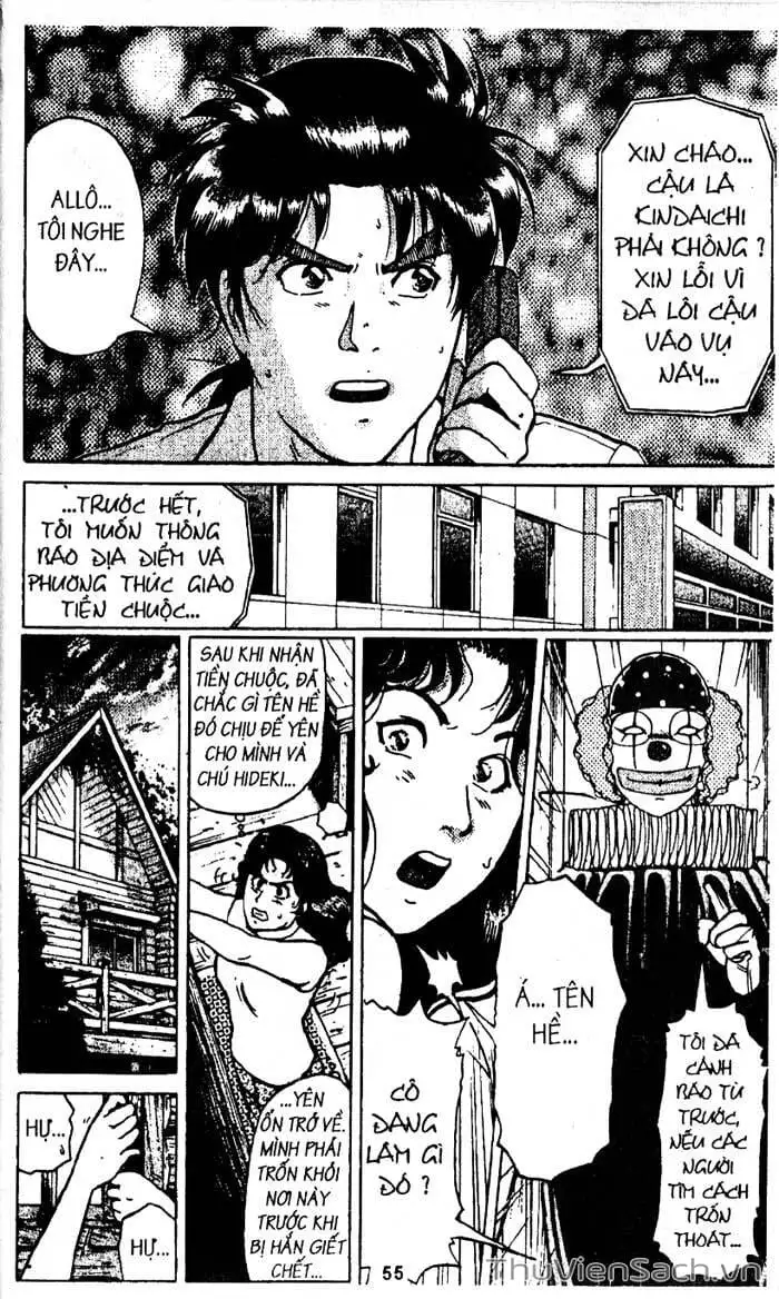 Truyện Tranh Thám Tử Kindaichi trang 4