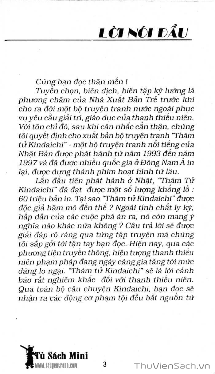 Truyện Tranh Thám Tử Kindaichi trang 4