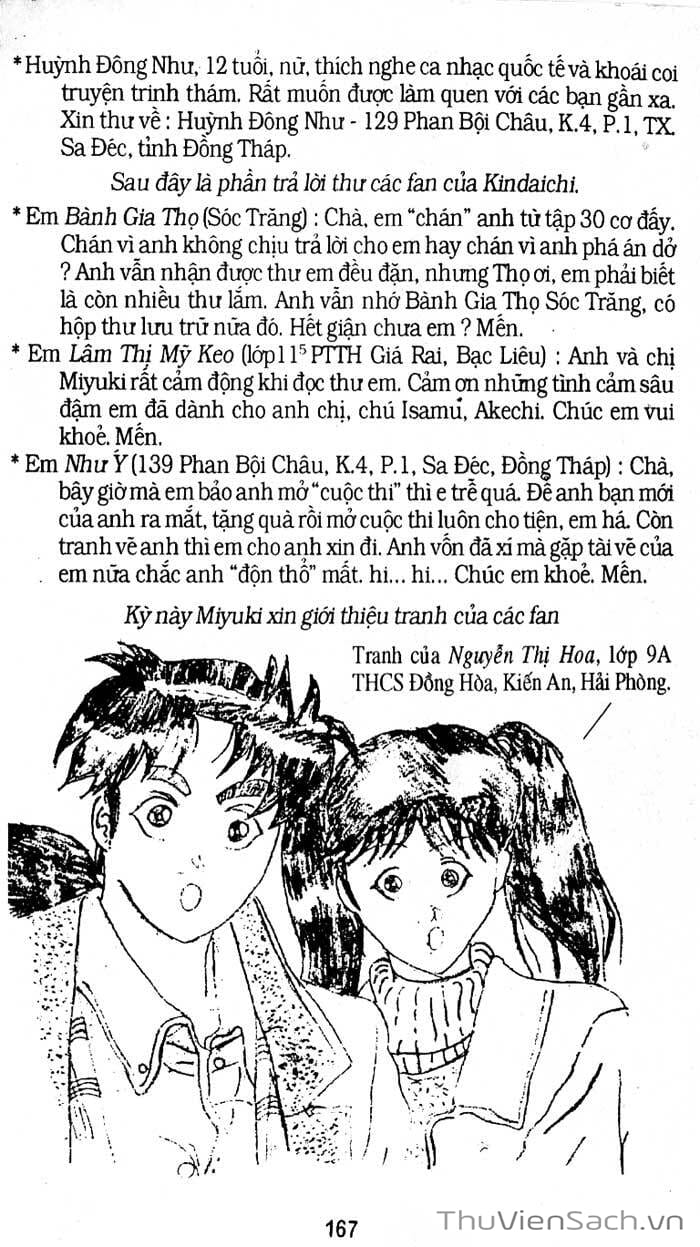 Truyện Tranh Thám Tử Kindaichi trang 4
