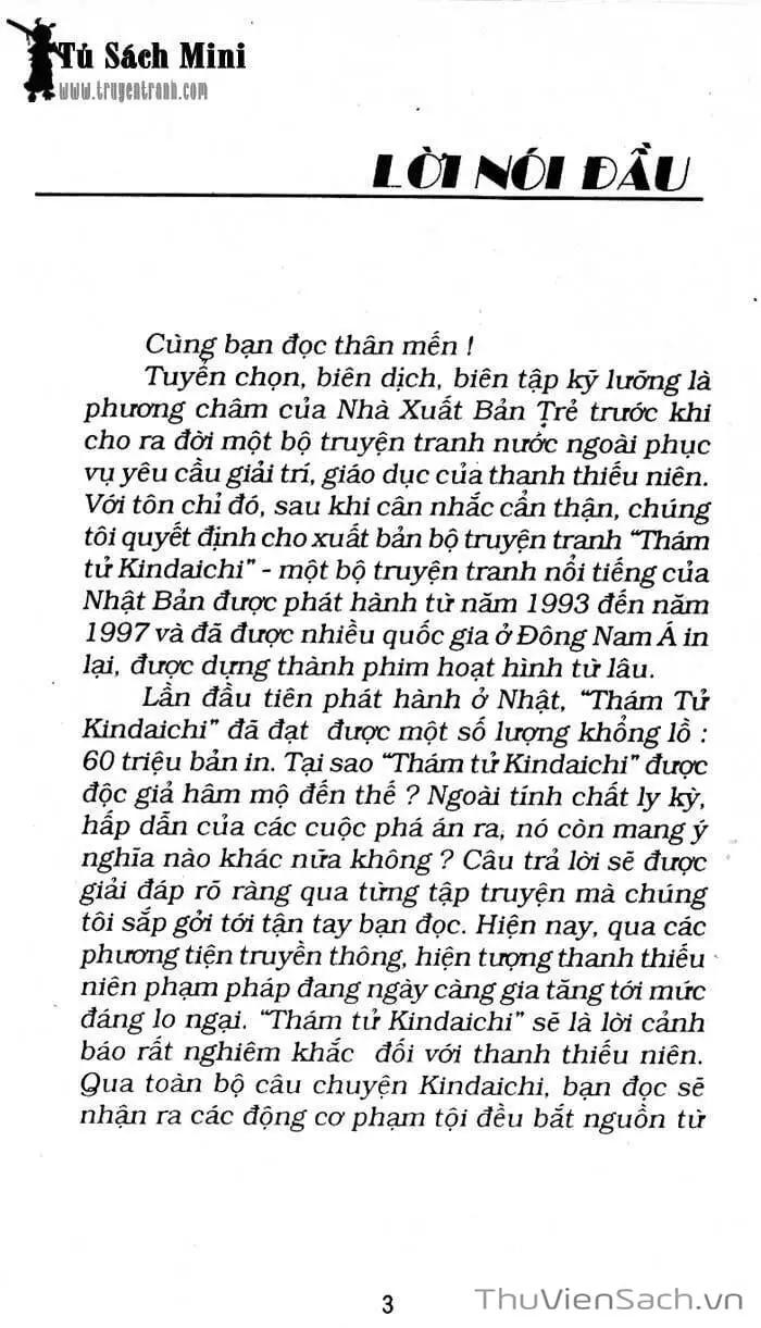 Truyện Tranh Thám Tử Kindaichi trang 4