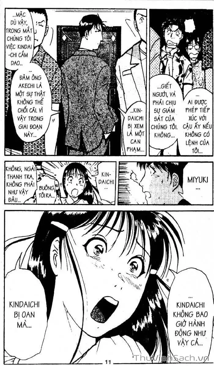 Truyện Tranh Thám Tử Kindaichi trang 4