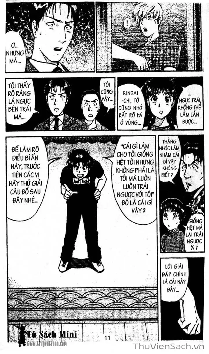 Truyện Tranh Thám Tử Kindaichi trang 4