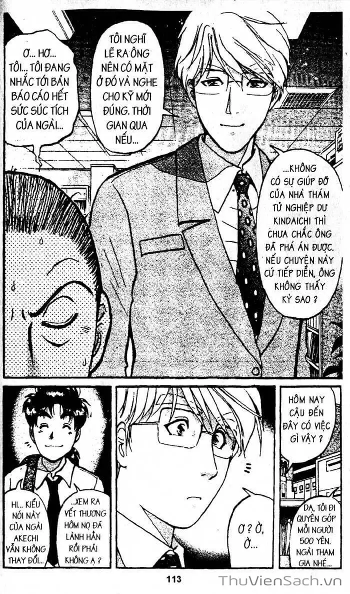 Truyện Tranh Thám Tử Kindaichi trang 4