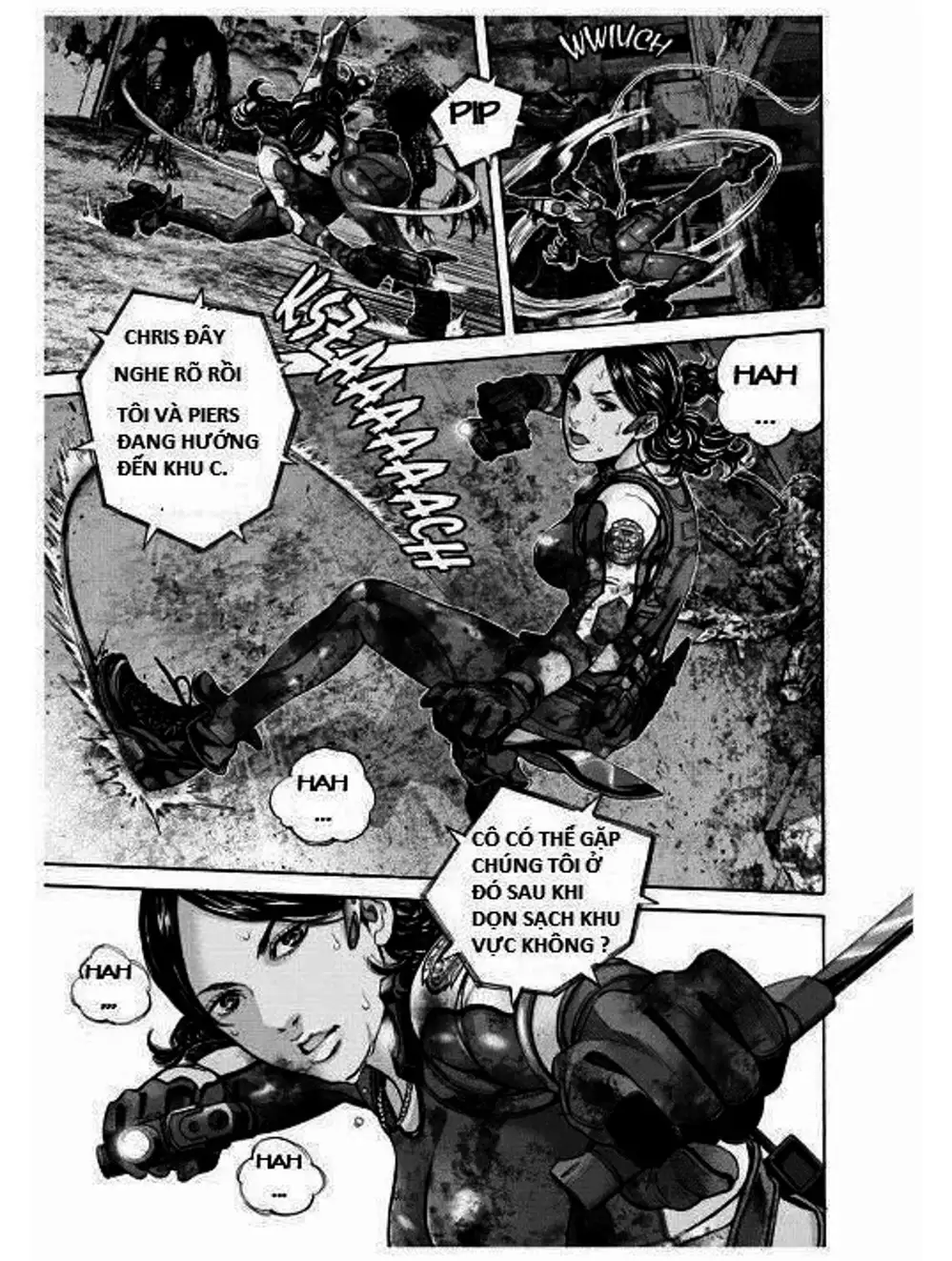 Truyện Tranh Resident Evil - Thảm Họa Marhawa trang 11