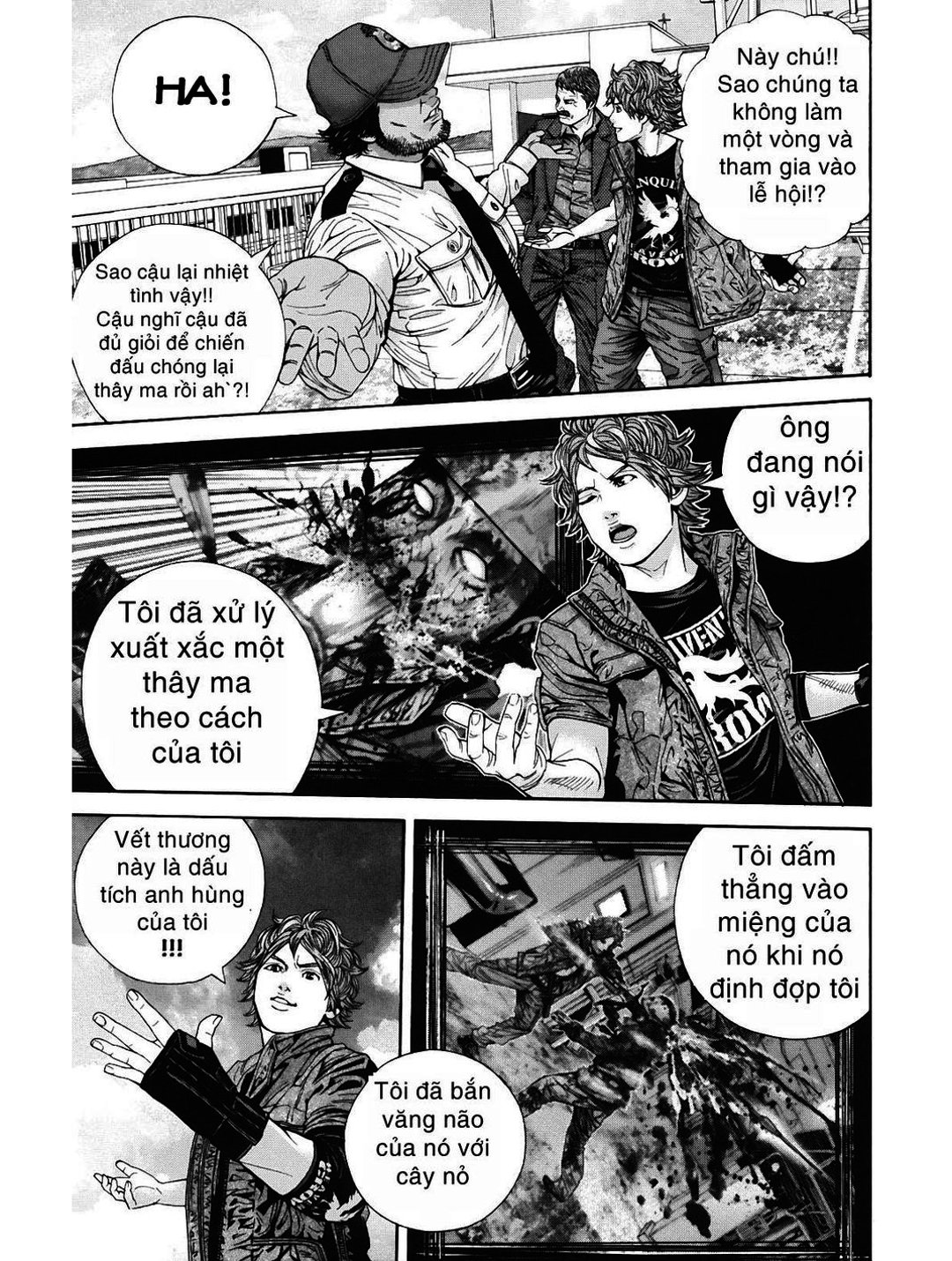 Truyện Tranh Resident Evil - Thảm Họa Marhawa trang 11