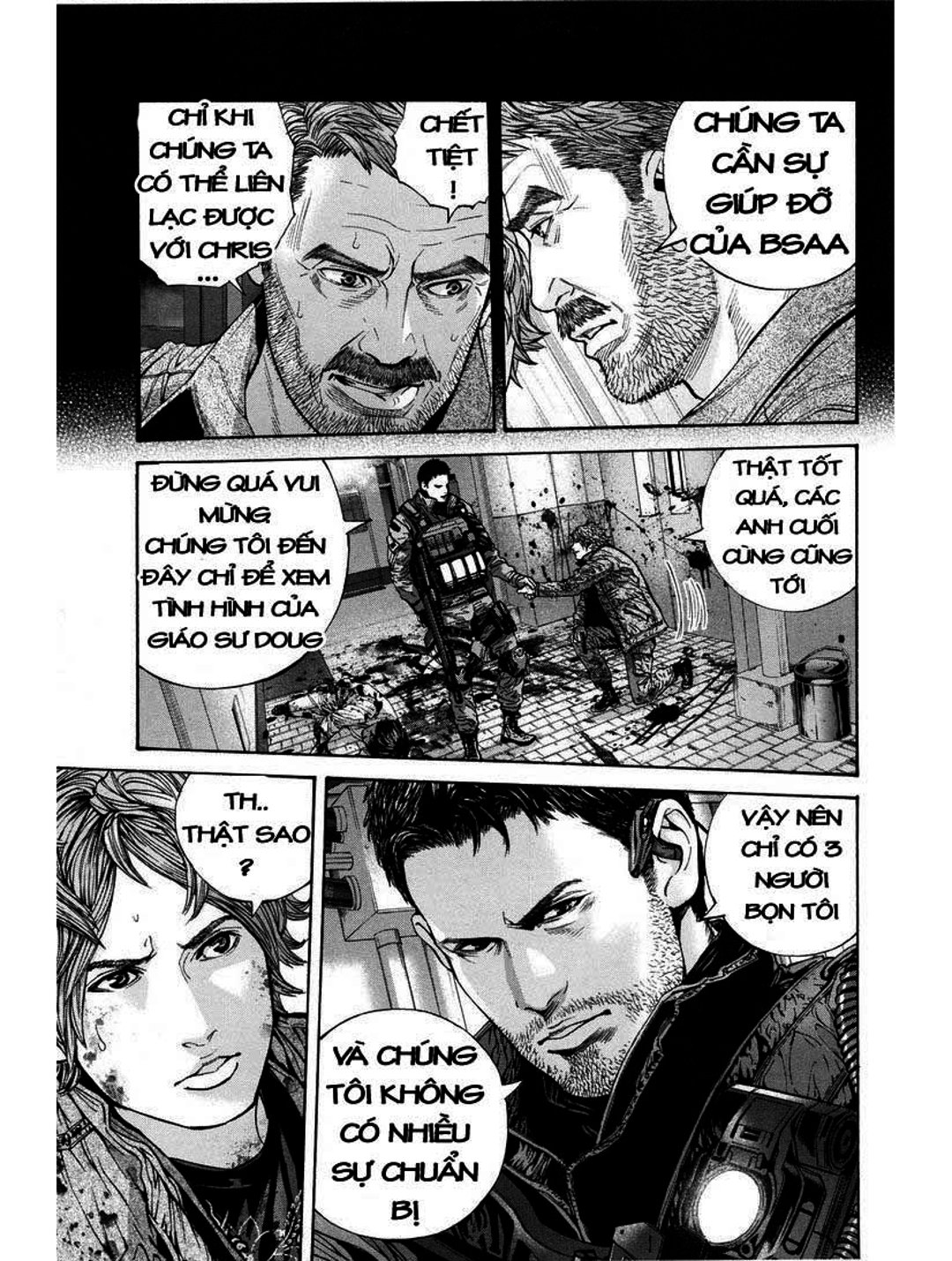 Truyện Tranh Resident Evil - Thảm Họa Marhawa trang 11