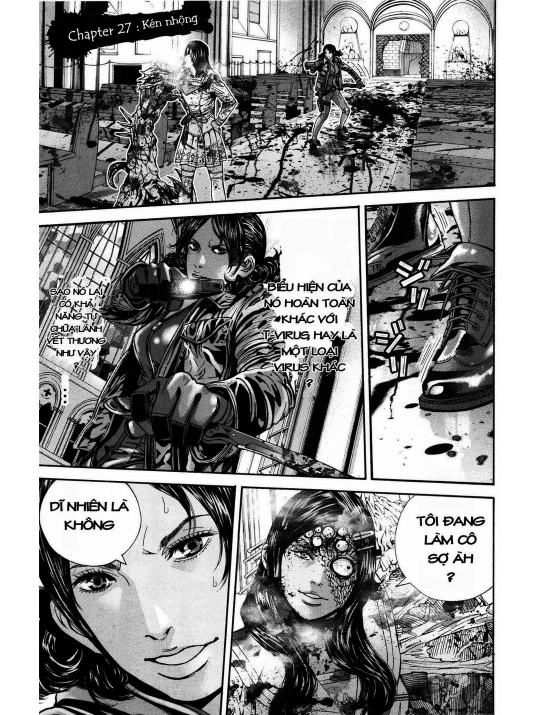 Truyện Tranh Resident Evil - Thảm Họa Marhawa trang 11