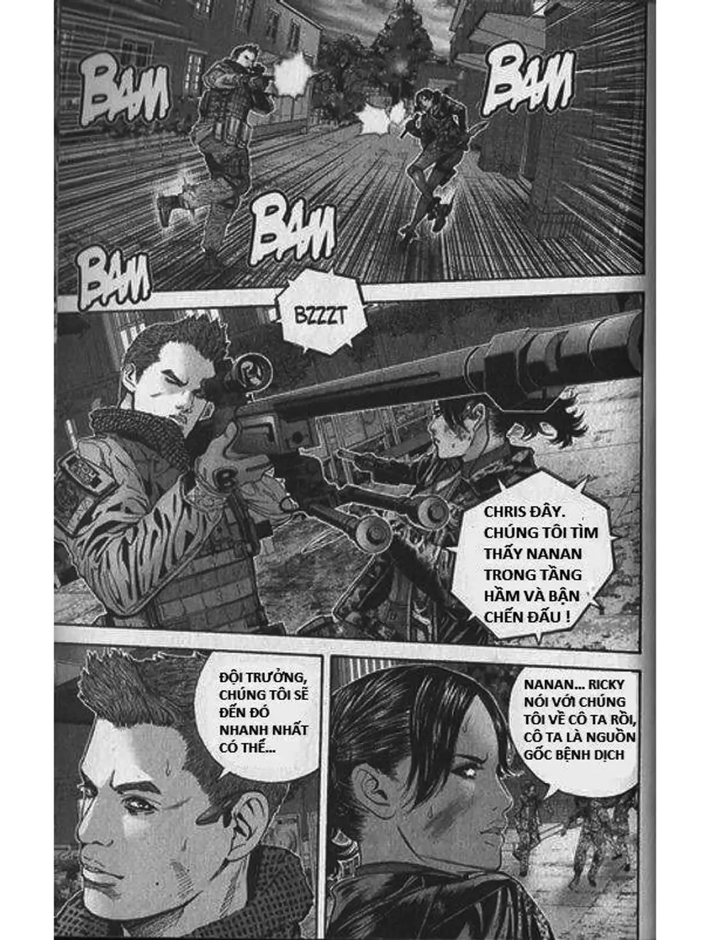 Truyện Tranh Resident Evil - Thảm Họa Marhawa trang 11