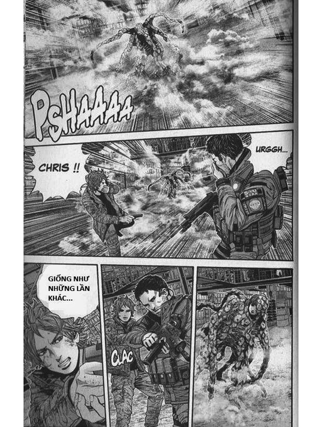Truyện Tranh Resident Evil - Thảm Họa Marhawa trang 11