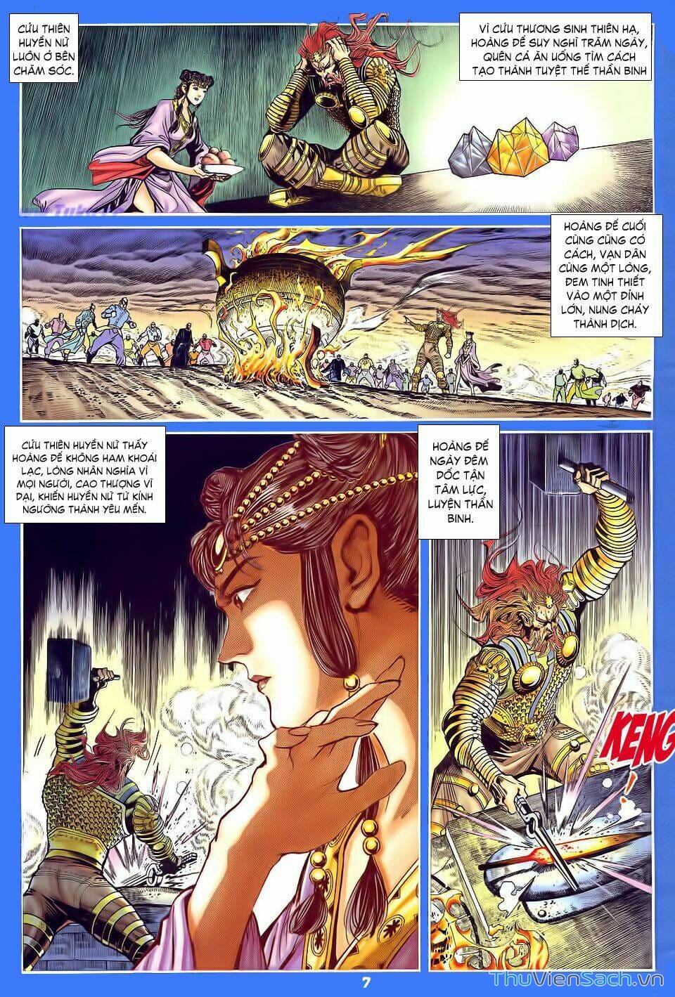 Truyện Tranh Thần Binh Huyền Kỳ 1 trang 2