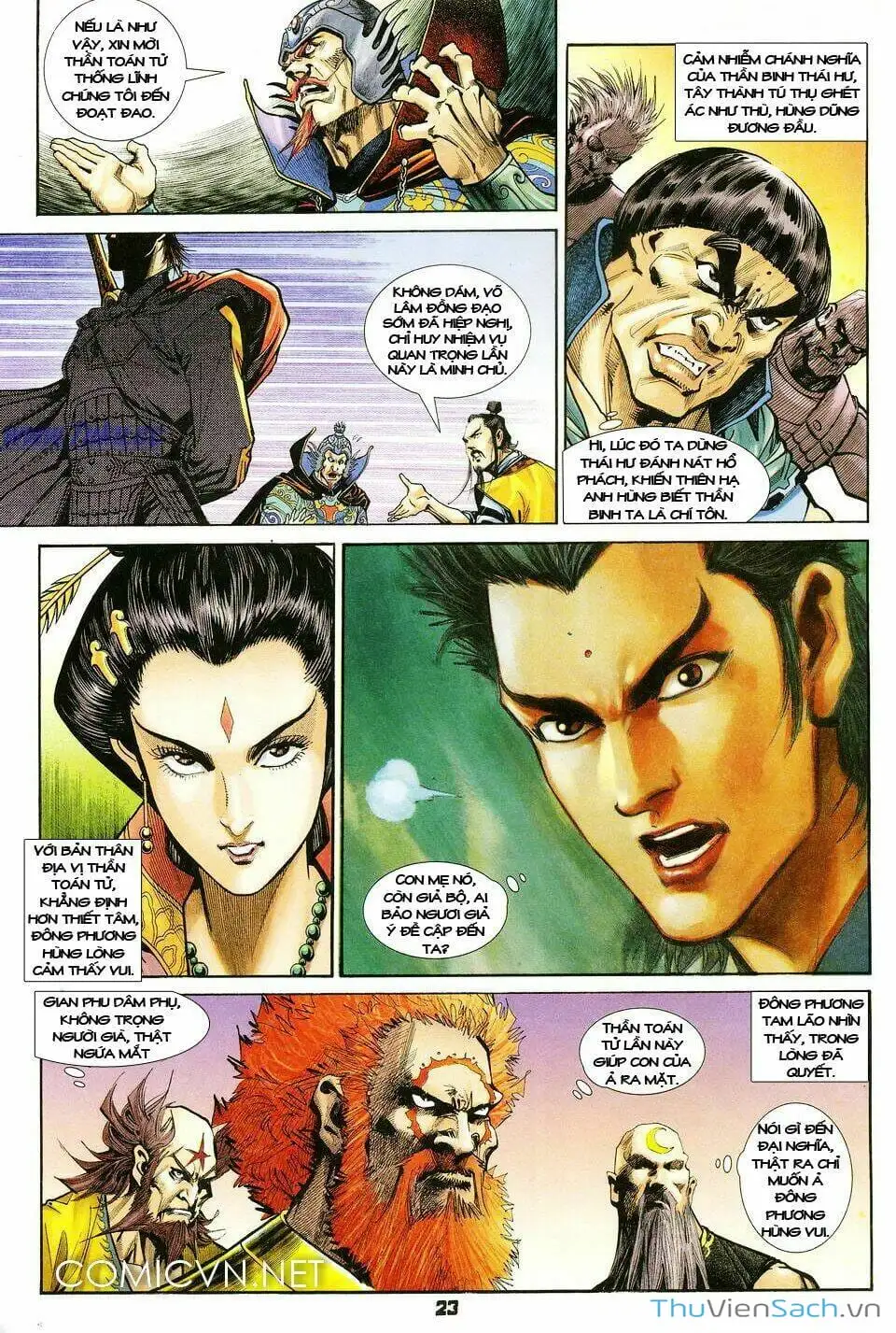 Truyện Tranh Thần Binh Huyền Kỳ 1 trang 2