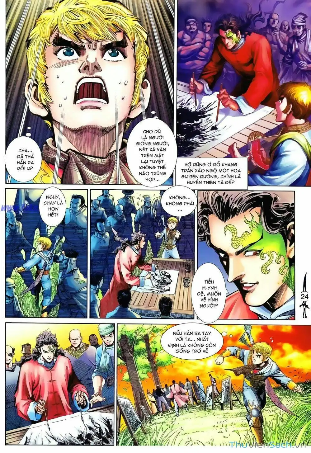 Truyện Tranh Thần Binh Huyền Kỳ 2 trang 2