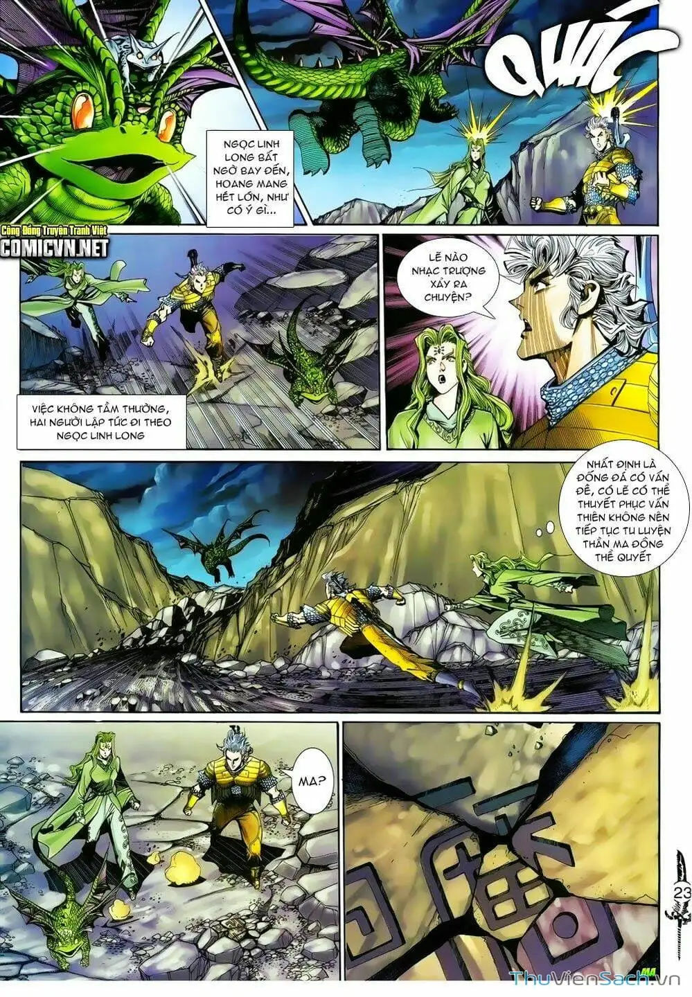 Truyện Tranh Thần Binh Huyền Kỳ 2 trang 2