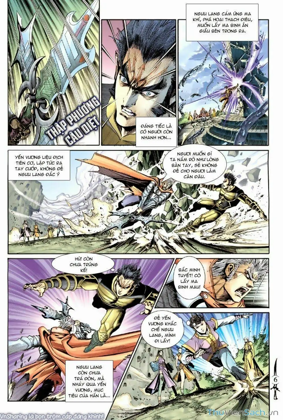 Truyện Tranh Thần Binh Huyền Kỳ 2 trang 2