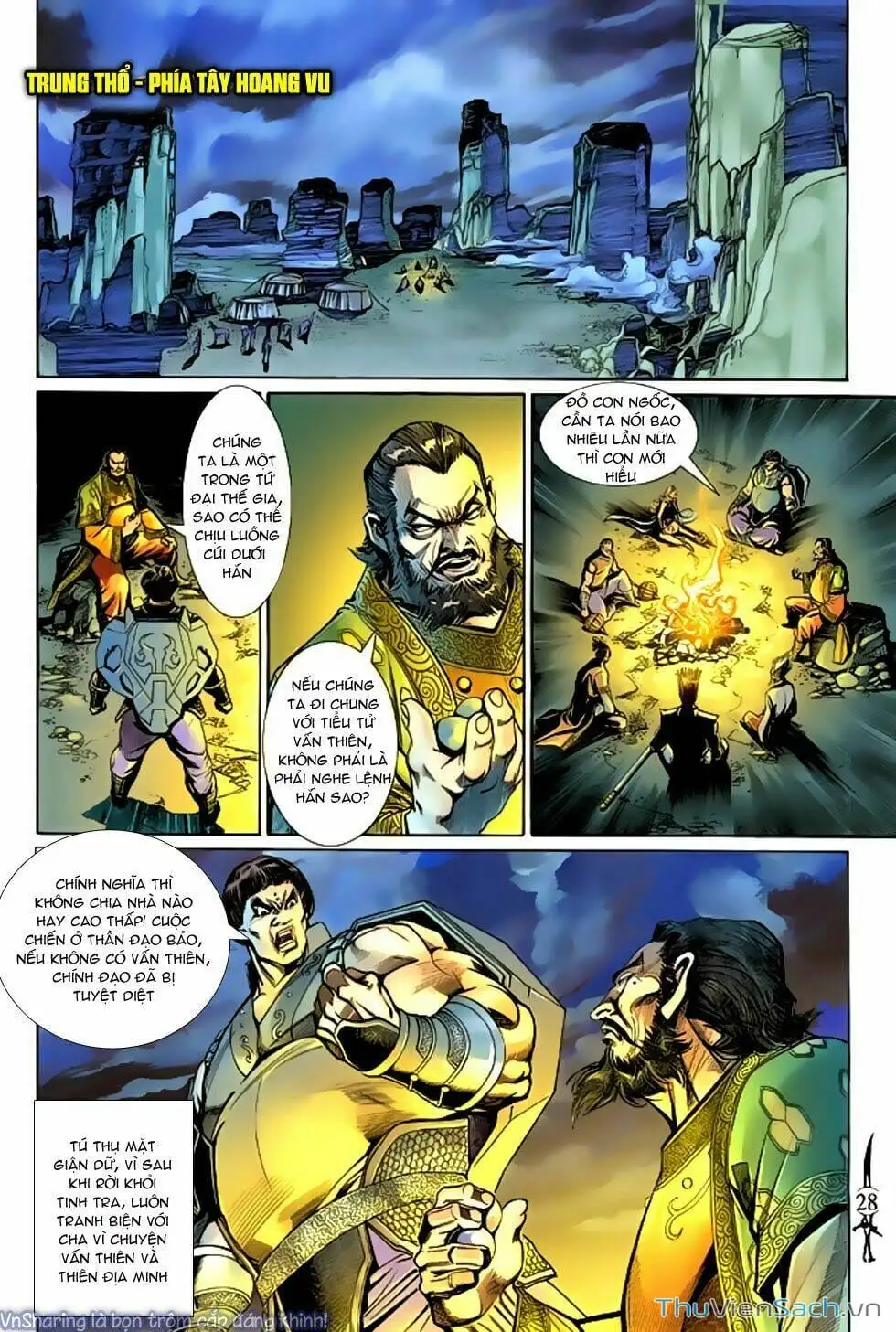 Truyện Tranh Thần Binh Huyền Kỳ 2 trang 2
