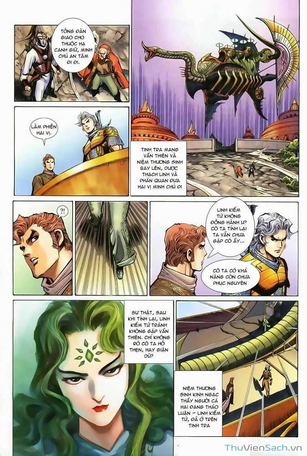 Truyện Tranh Thần Binh Huyền Kỳ 2 trang 2