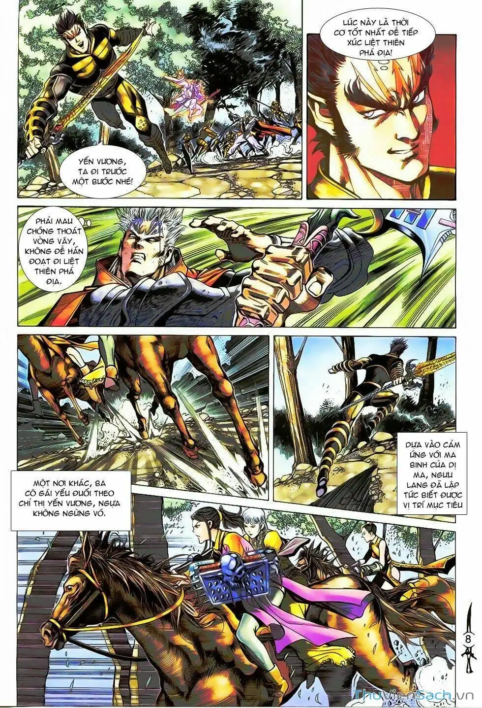 Truyện Tranh Thần Binh Huyền Kỳ 2 trang 2