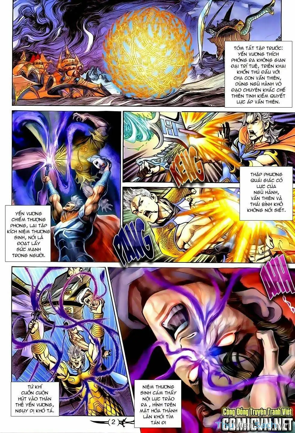 Truyện Tranh Thần Binh Huyền Kỳ 2 trang 2