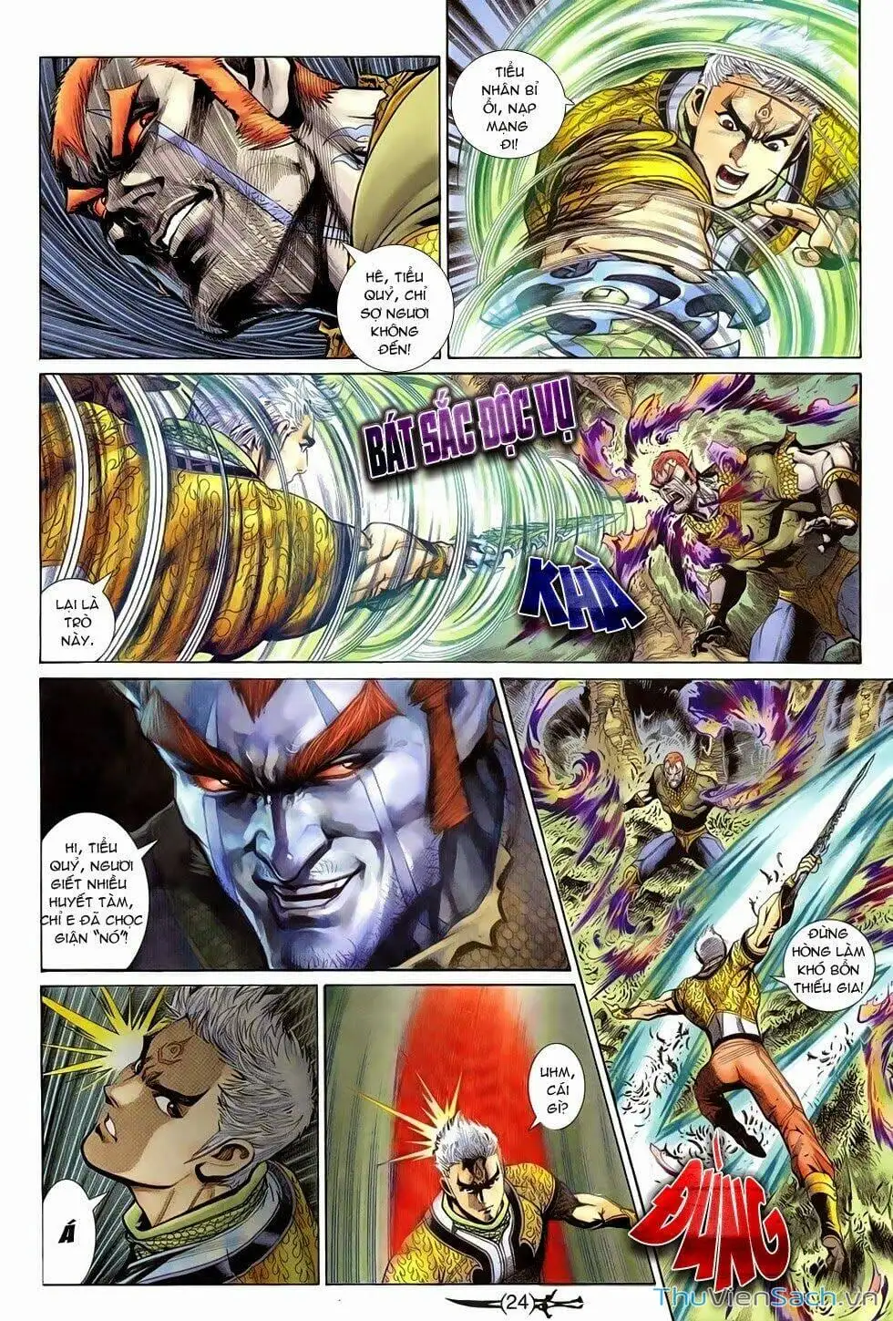 Truyện Tranh Thần Binh Huyền Kỳ 2 trang 2