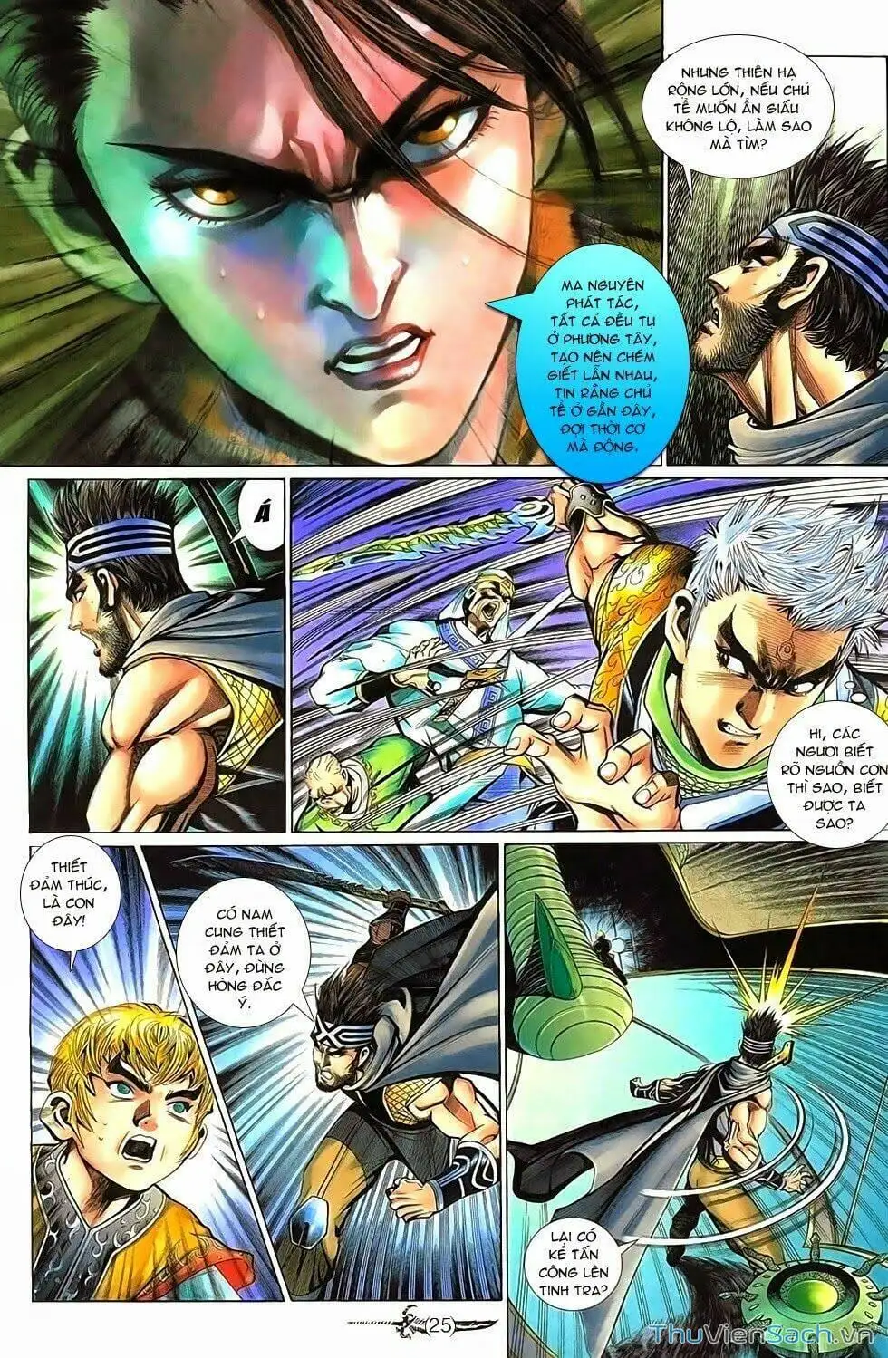 Truyện Tranh Thần Binh Huyền Kỳ 2 trang 2