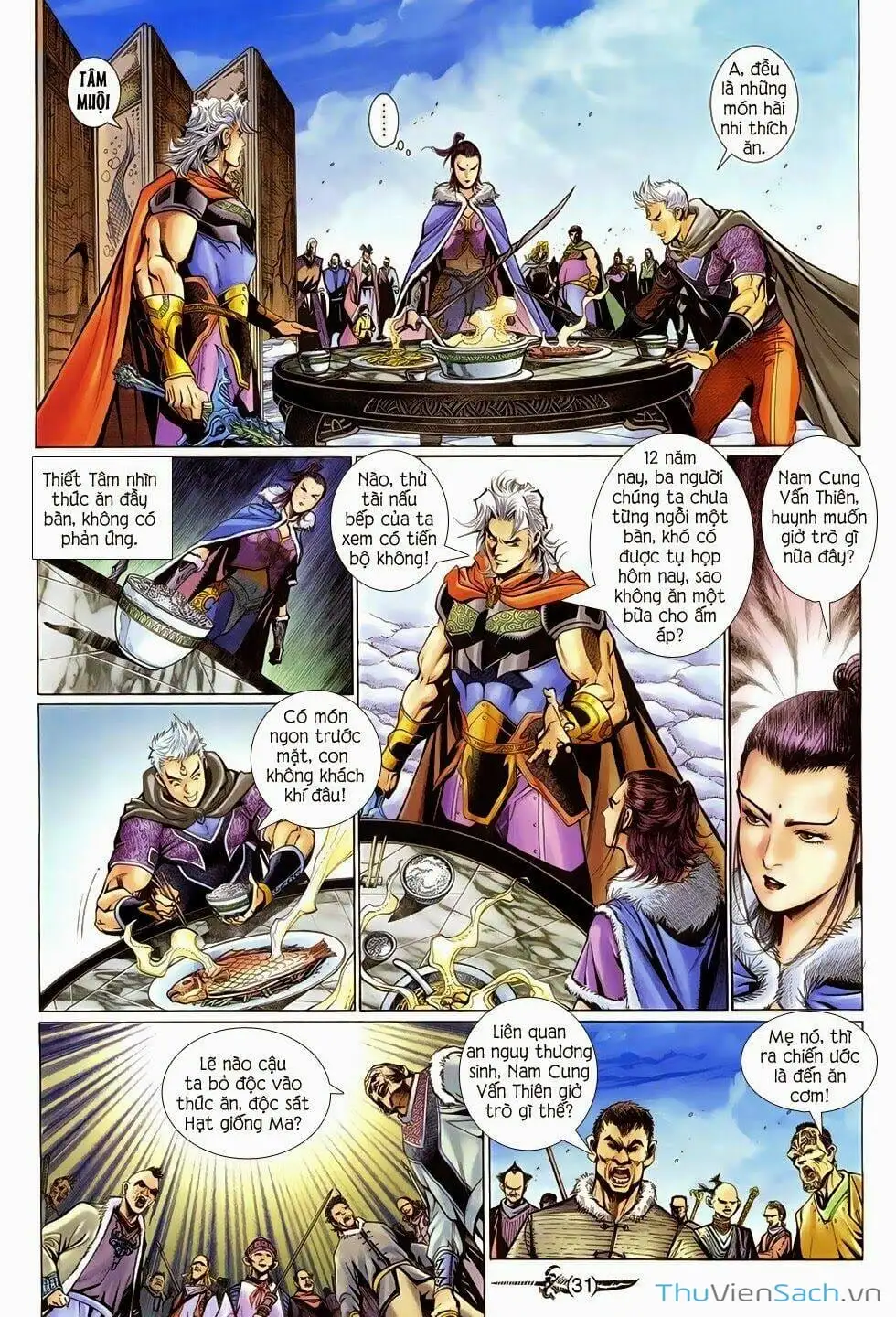 Truyện Tranh Thần Binh Huyền Kỳ 2 trang 2