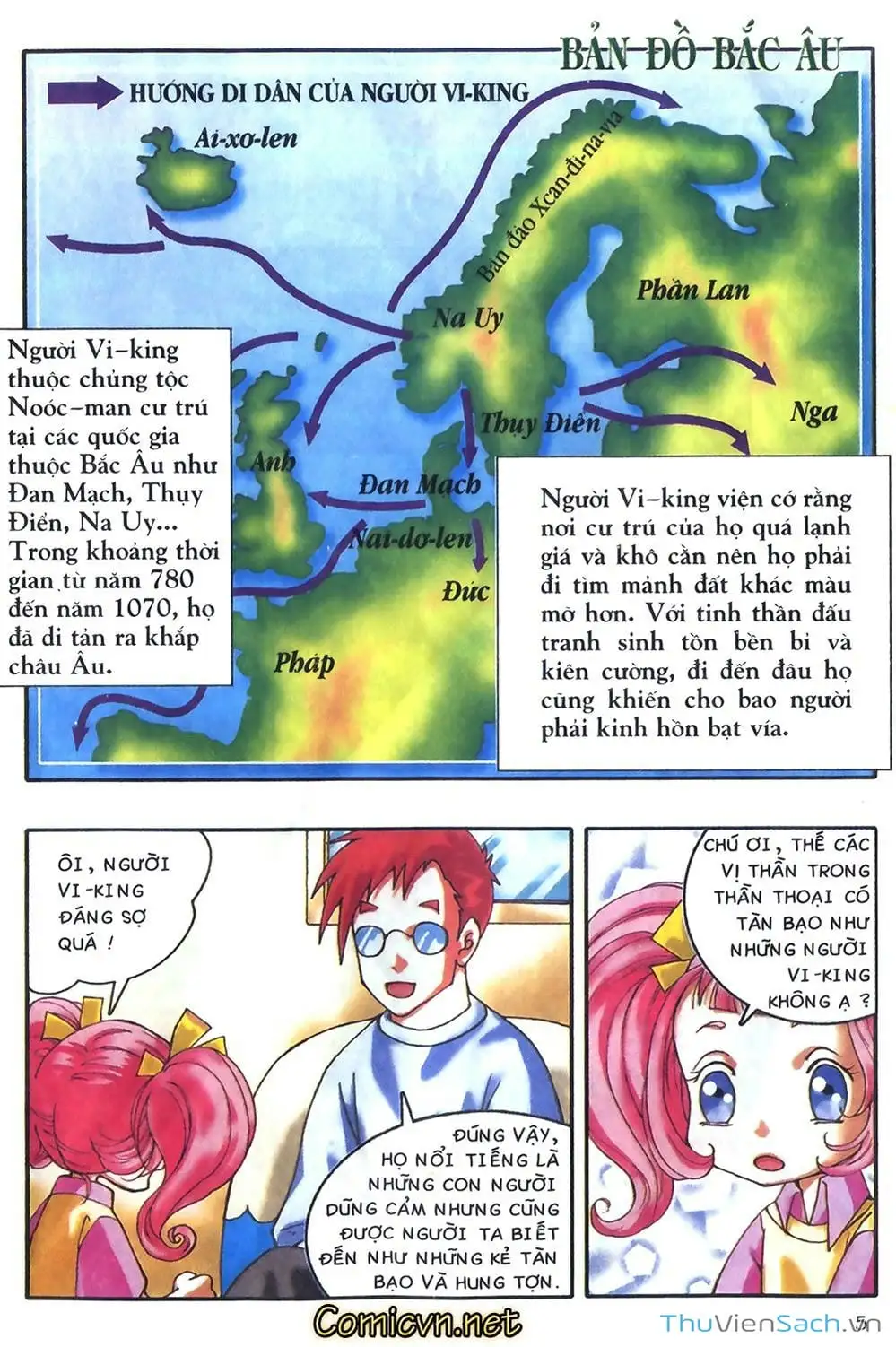 Truyện Tranh Thần Thoại Bắc Âu - Thế Giới Các Vị Thần trang 2