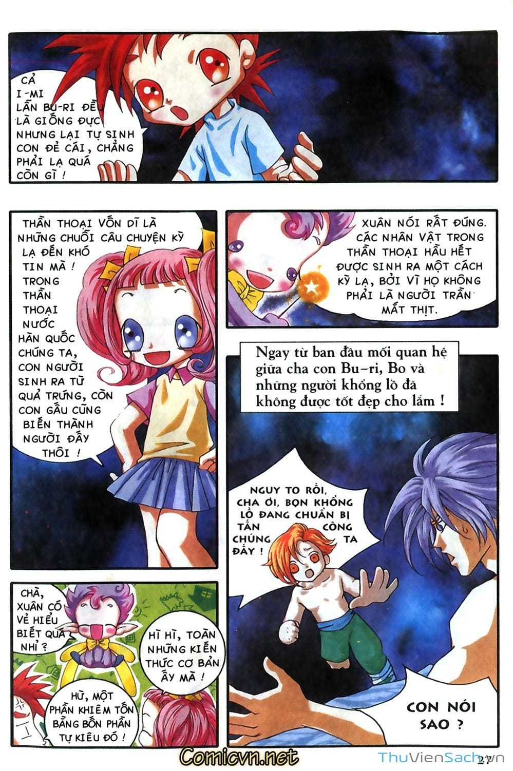 Truyện Tranh Thần Thoại Bắc Âu - Thế Giới Các Vị Thần trang 2