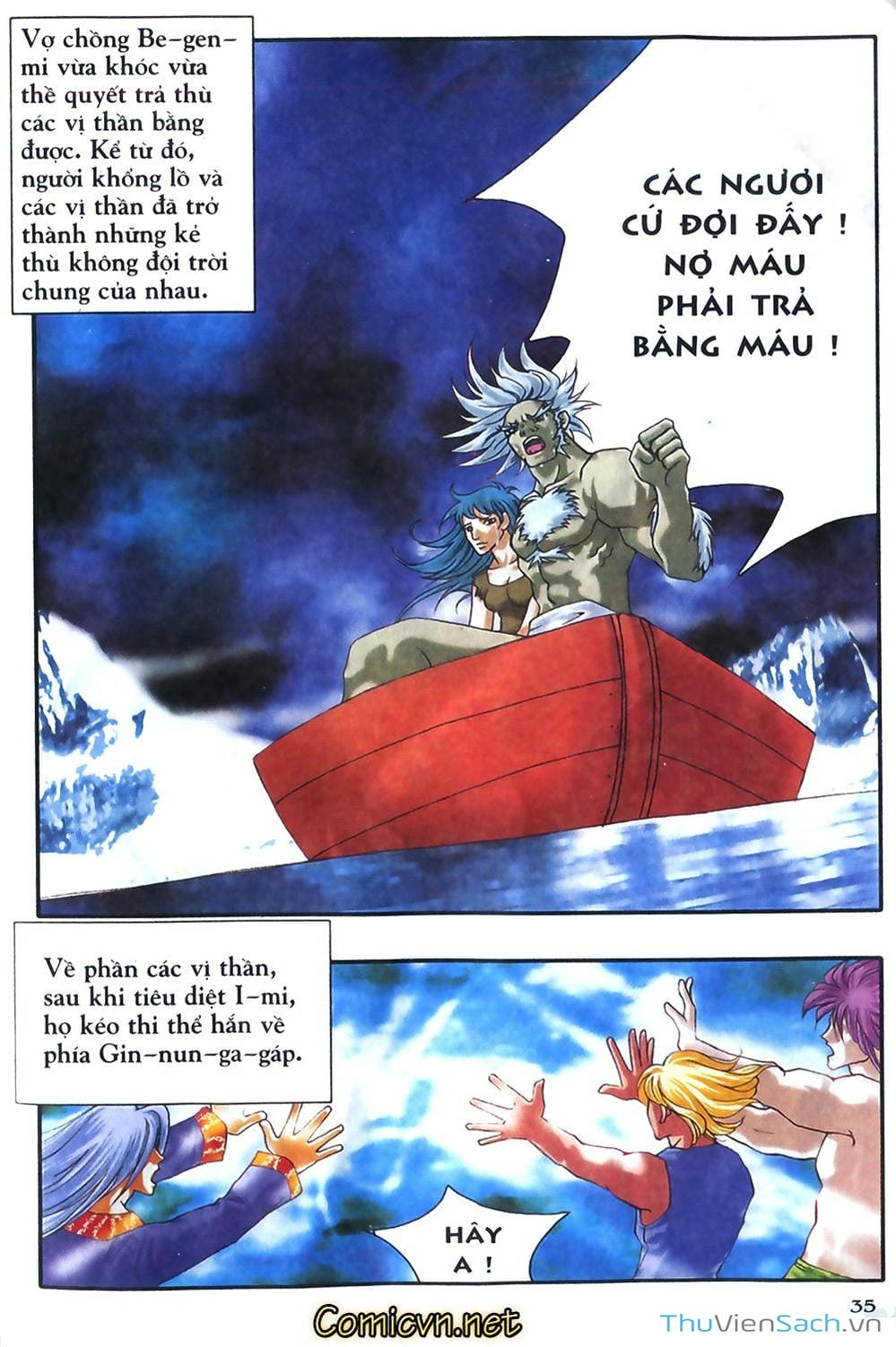 Truyện Tranh Thần Thoại Bắc Âu - Thế Giới Các Vị Thần trang 2