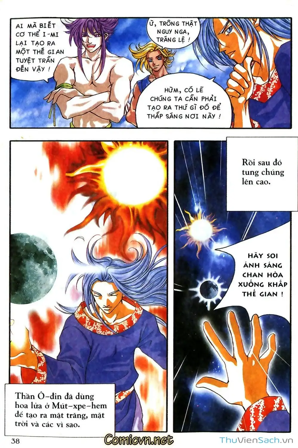 Truyện Tranh Thần Thoại Bắc Âu - Thế Giới Các Vị Thần trang 2