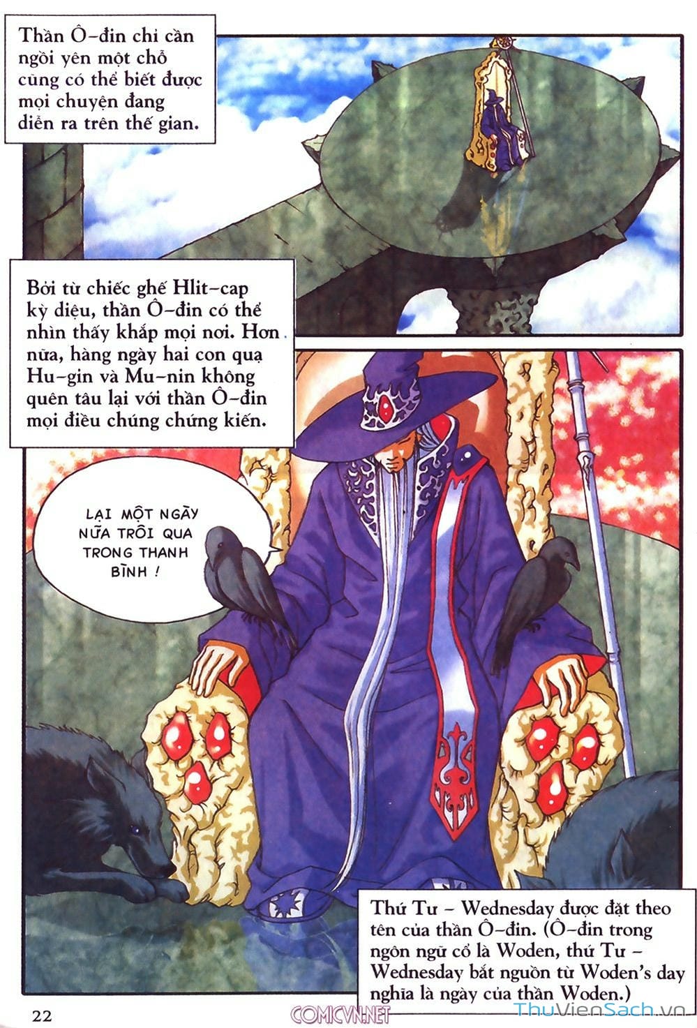 Truyện Tranh Thần Thoại Bắc Âu - Thế Giới Các Vị Thần trang 2