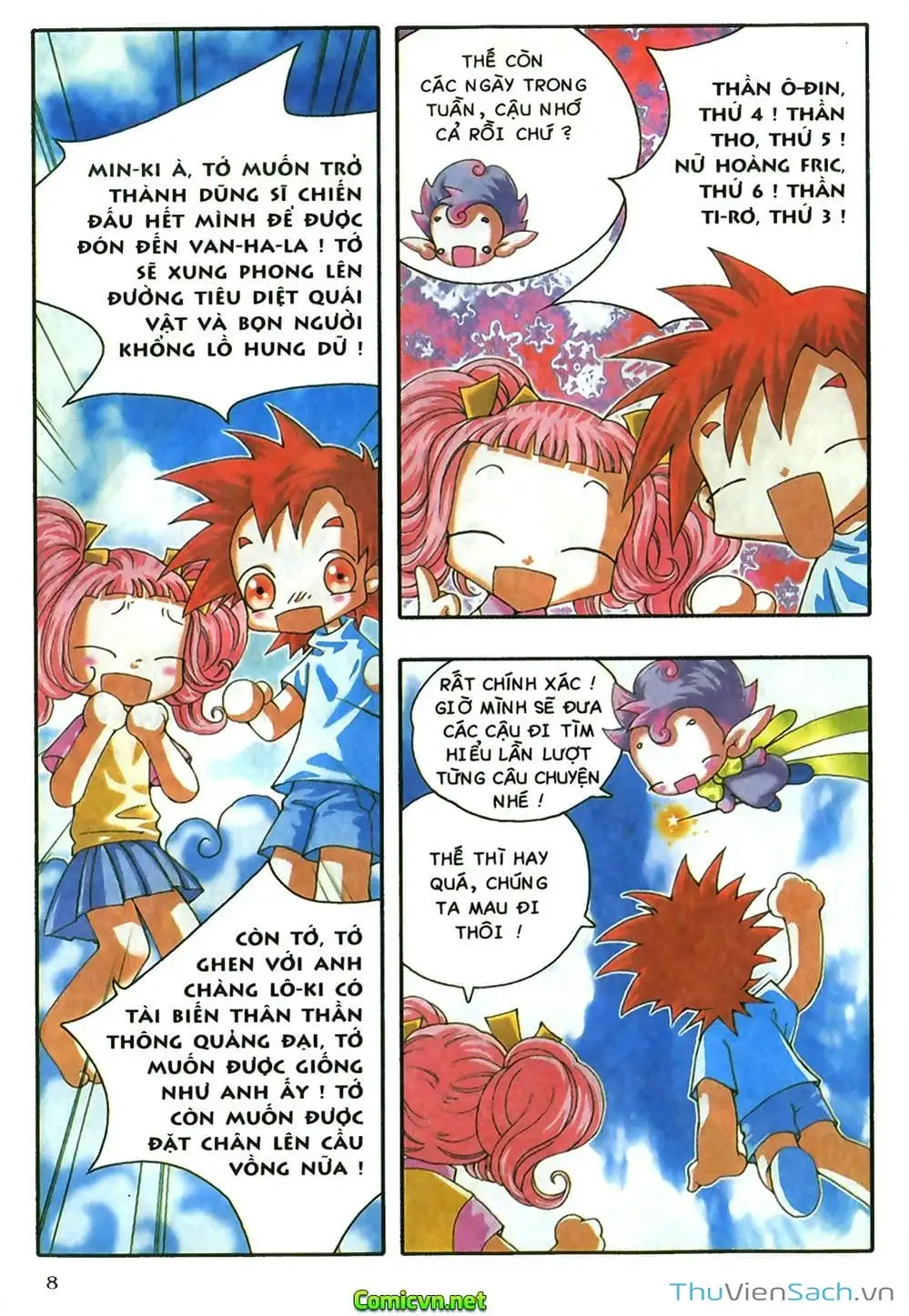 Truyện Tranh Thần Thoại Bắc Âu - Thế Giới Các Vị Thần trang 2