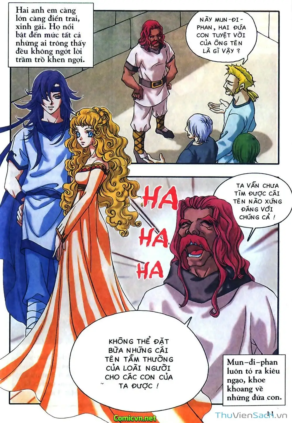 Truyện Tranh Thần Thoại Bắc Âu - Thế Giới Các Vị Thần trang 2