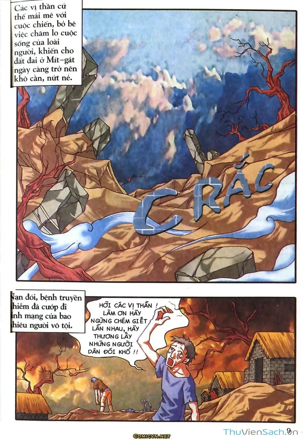 Truyện Tranh Thần Thoại Bắc Âu - Thế Giới Các Vị Thần trang 2
