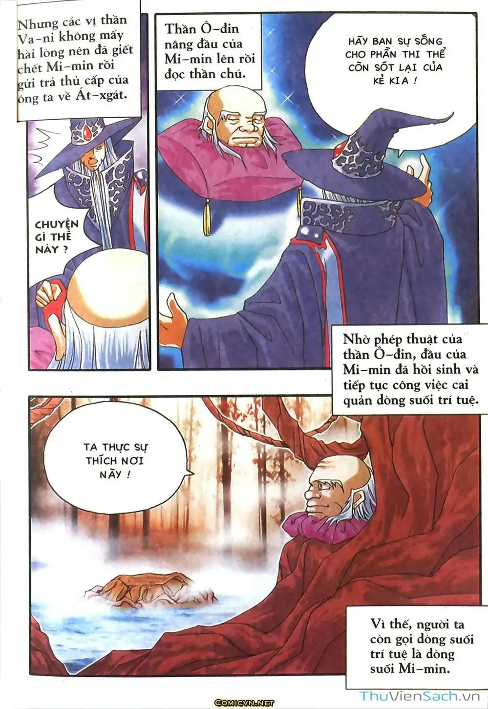 Truyện Tranh Thần Thoại Bắc Âu - Thế Giới Các Vị Thần trang 2