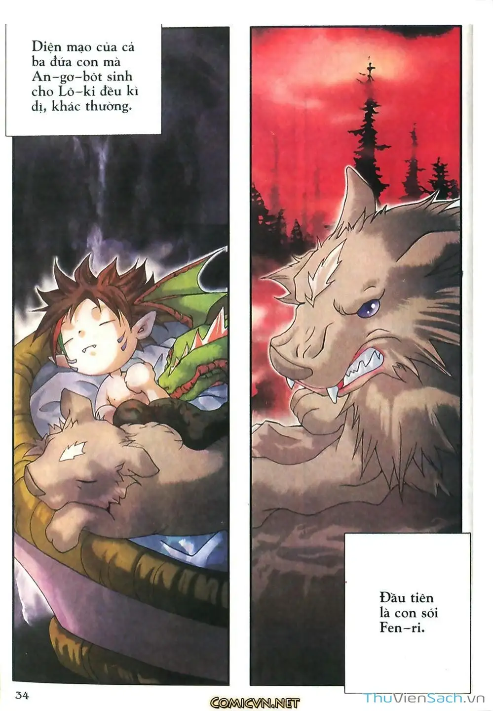 Truyện Tranh Thần Thoại Bắc Âu - Thế Giới Các Vị Thần trang 2