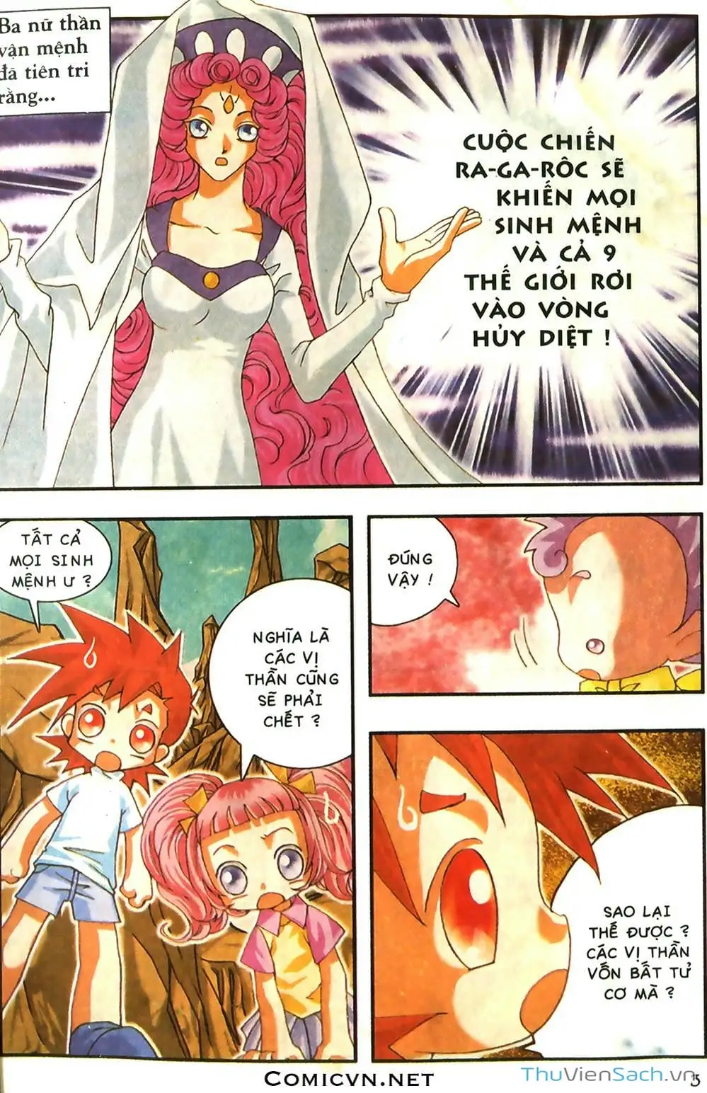 Truyện Tranh Thần Thoại Bắc Âu - Thế Giới Các Vị Thần trang 2