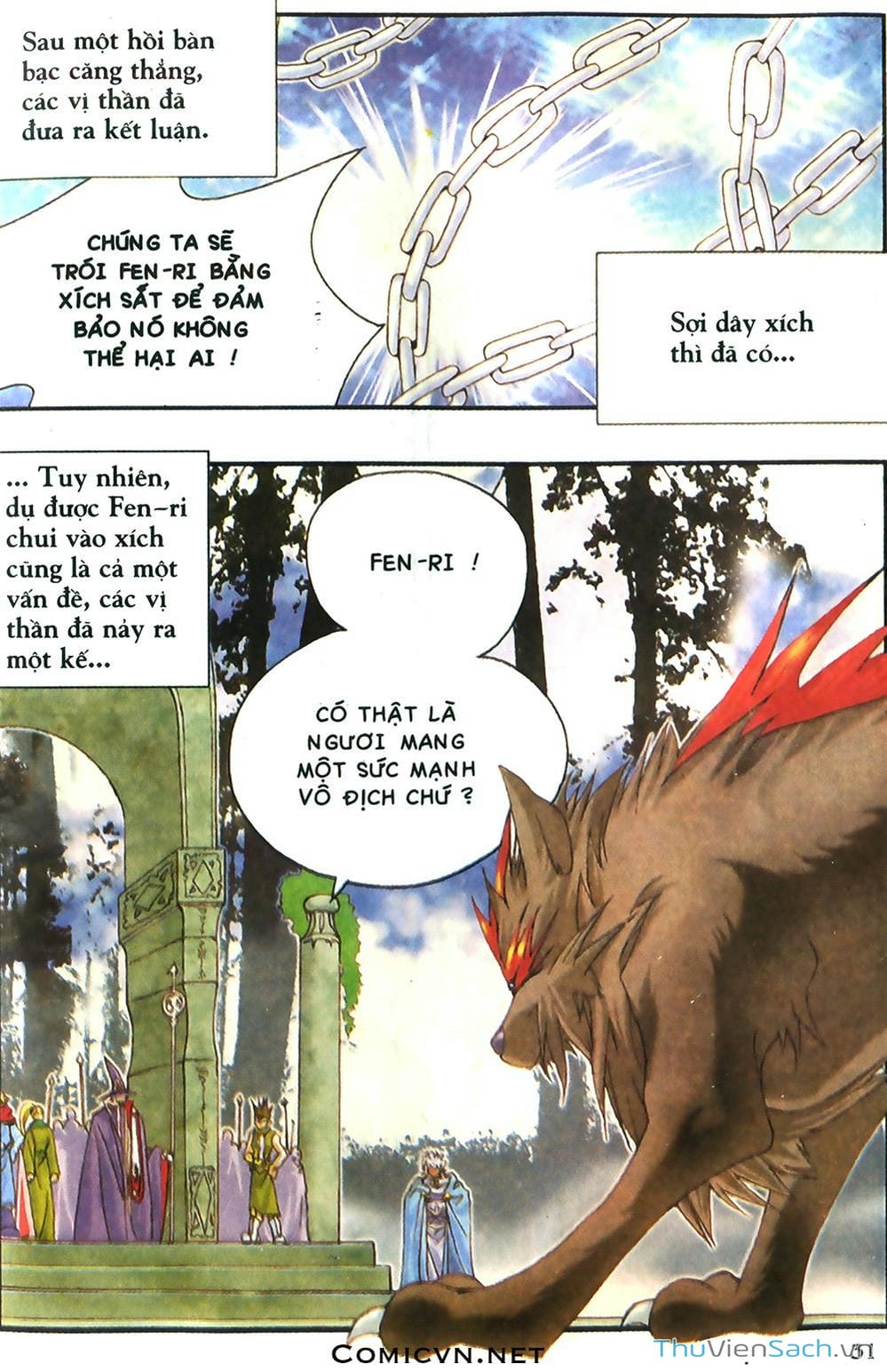 Truyện Tranh Thần Thoại Bắc Âu - Thế Giới Các Vị Thần trang 2