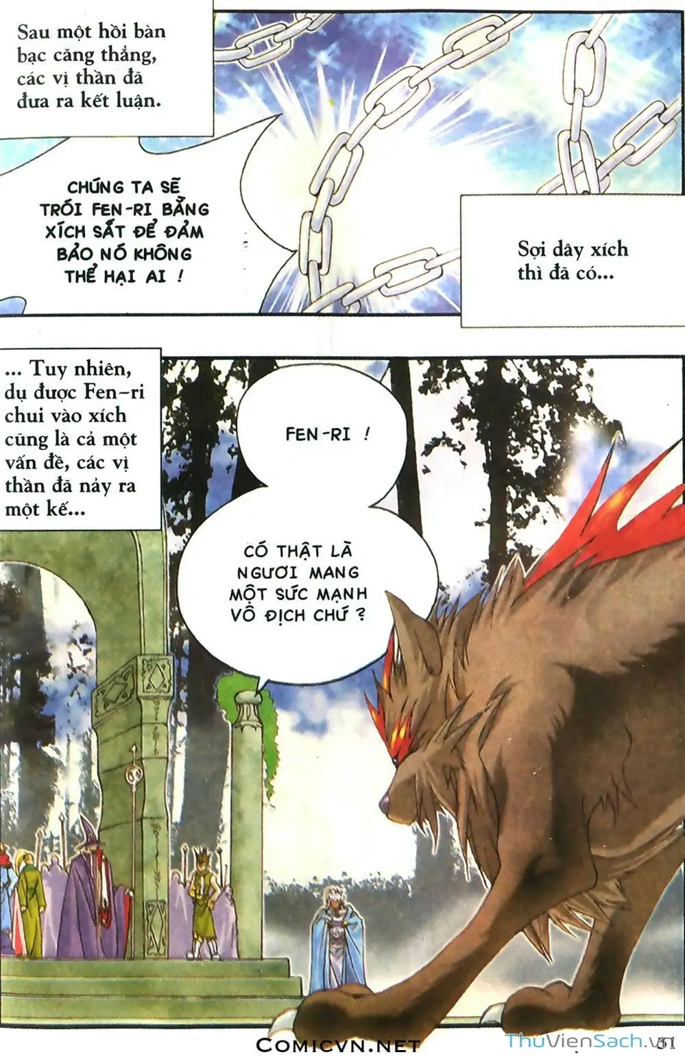 Truyện Tranh Thần Thoại Bắc Âu - Thế Giới Các Vị Thần trang 2