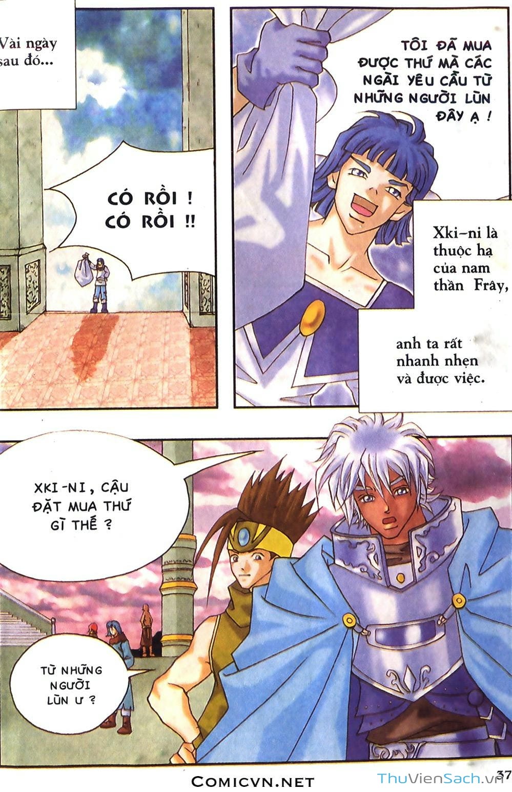 Truyện Tranh Thần Thoại Bắc Âu - Thế Giới Các Vị Thần trang 2