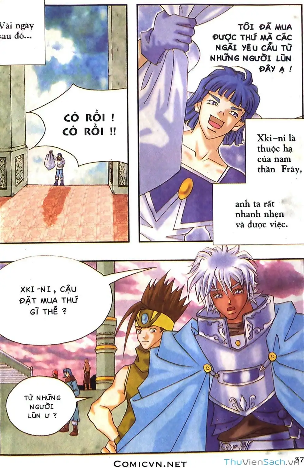 Truyện Tranh Thần Thoại Bắc Âu - Thế Giới Các Vị Thần trang 2