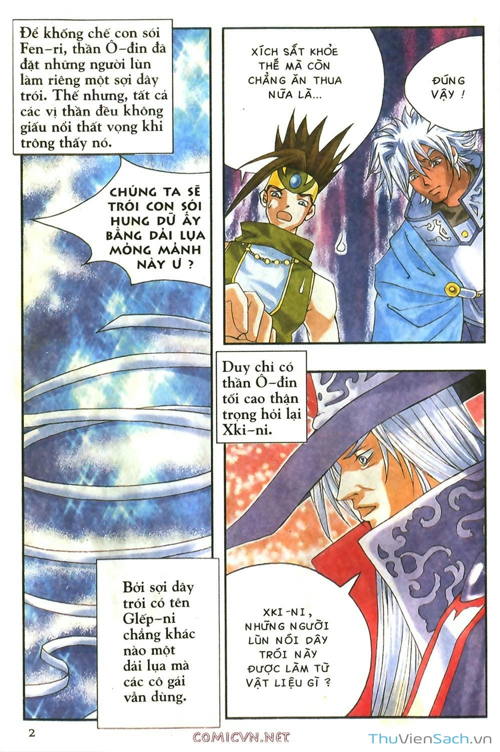 Truyện Tranh Thần Thoại Bắc Âu - Thế Giới Các Vị Thần trang 2