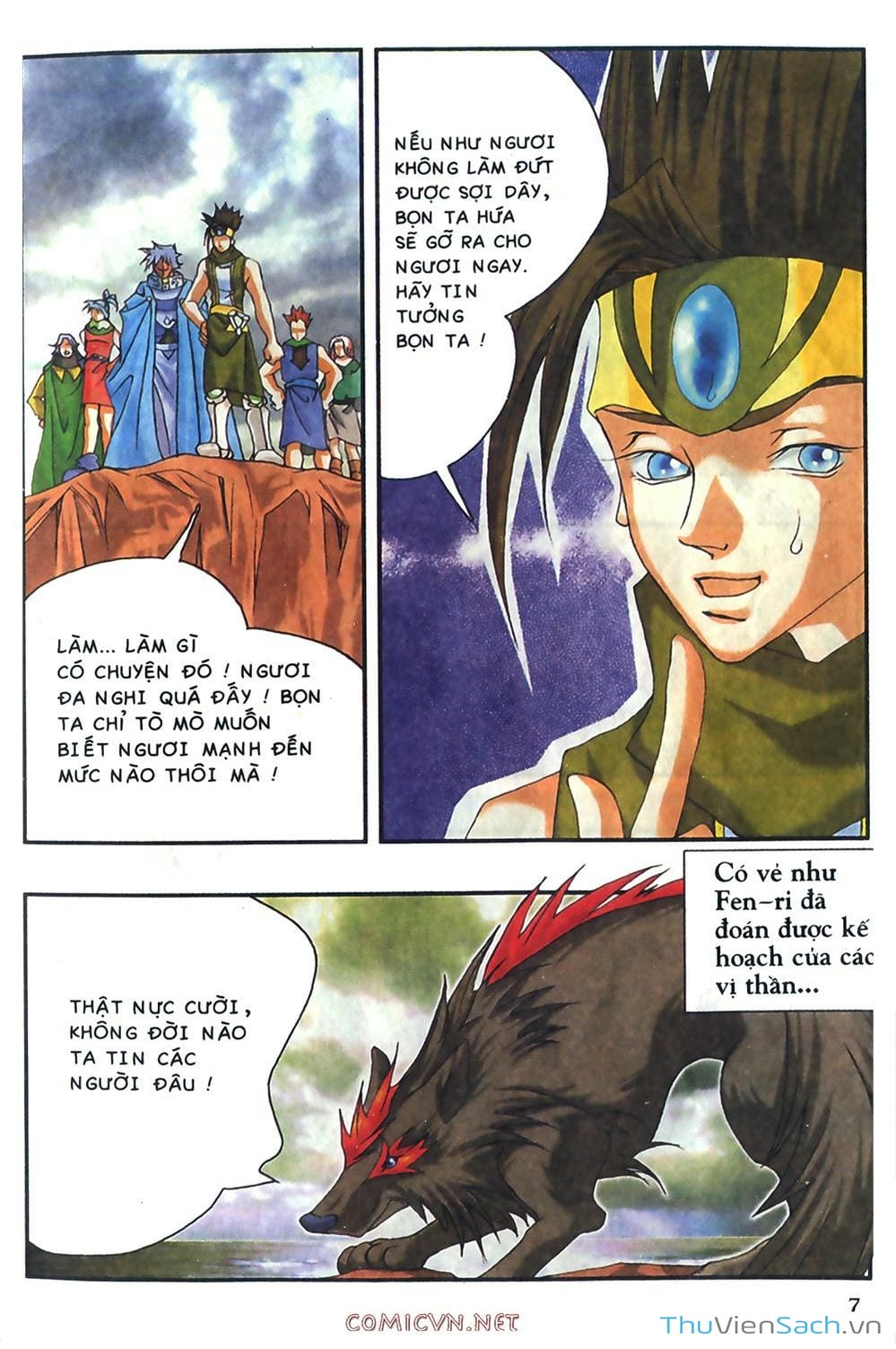 Truyện Tranh Thần Thoại Bắc Âu - Thế Giới Các Vị Thần trang 2