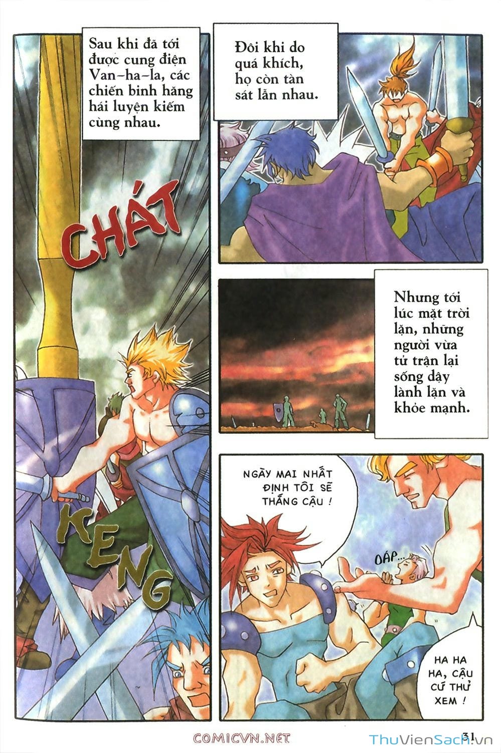 Truyện Tranh Thần Thoại Bắc Âu - Thế Giới Các Vị Thần trang 2