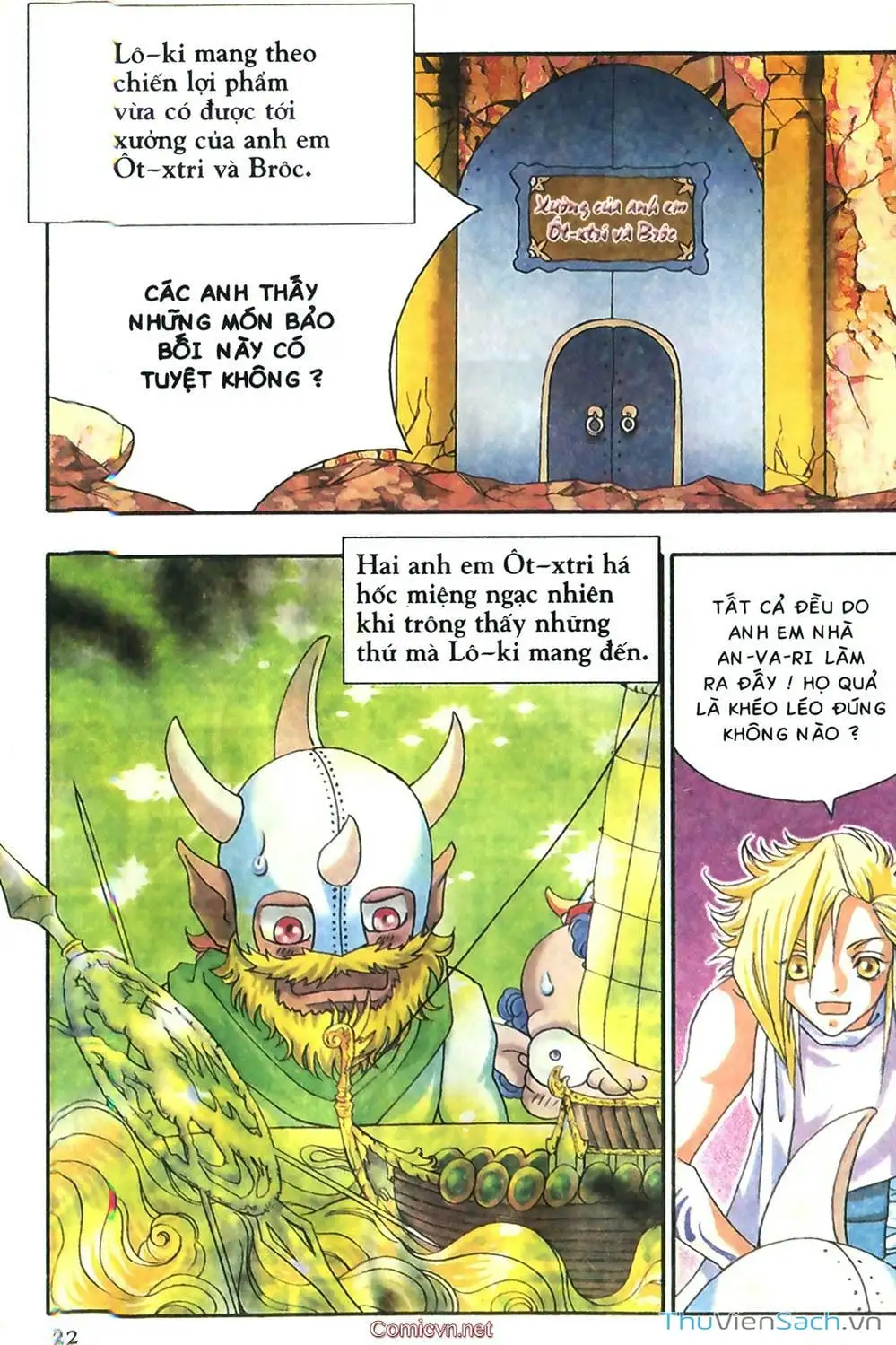 Truyện Tranh Thần Thoại Bắc Âu - Thế Giới Các Vị Thần trang 2